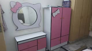 For Sale: Hello Kitty Dressing Table & Cupboard - Like New!