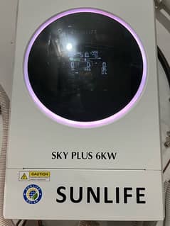 sunlife 6kw 3  month used . .