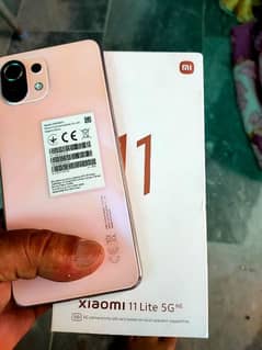 xiaomi 11 lite 5G with complete box 256 Gb