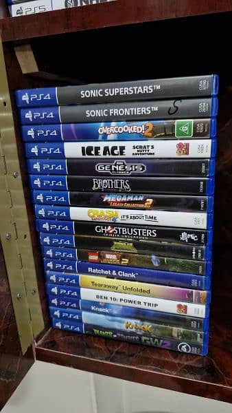 PS4 games available 3