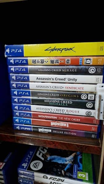 PS4 games available 5