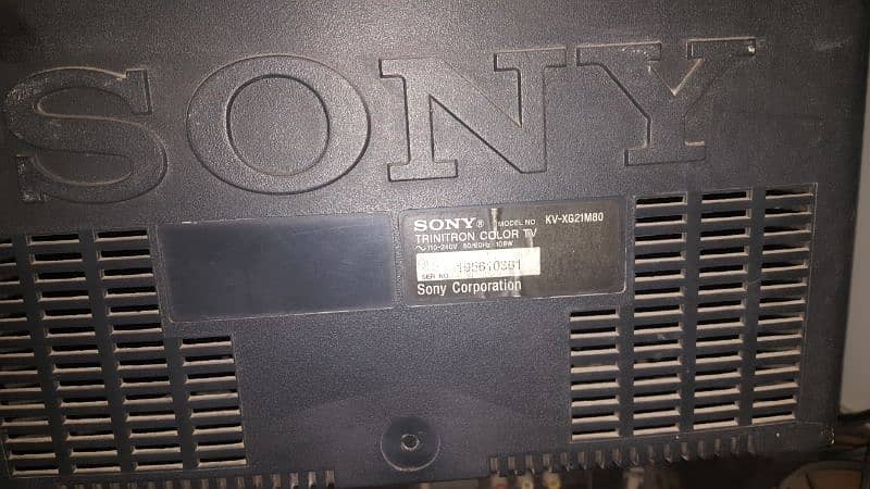 Sony Trinitron Colour Tv KV-SP29M89K 3