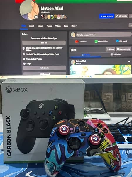 Gigabyte B450m DS3H | Xbox Controller | Netac 512GB SSD |  FSP PSU 1