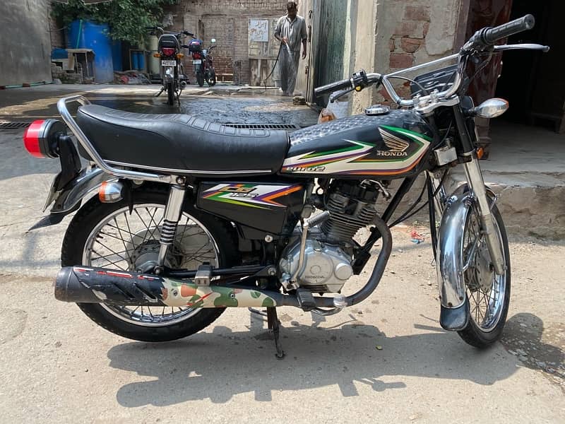 Honda cg 125 2016 exchange possible 3