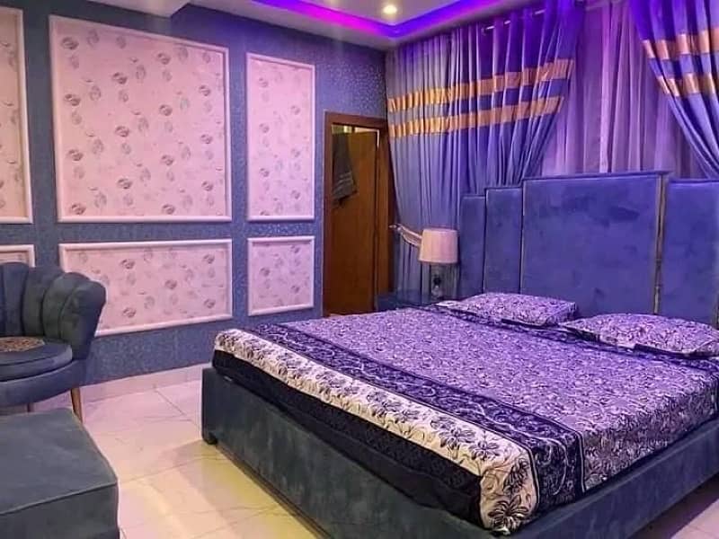 One bedroom flat for short stay like (3s4hrs ) for rent in bahria town 1