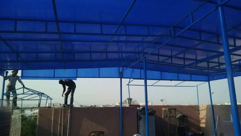 Sun/Roof Shades And Iron Frame Works 6