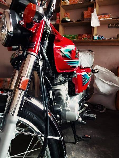 honda 125 2024 model 1st owner h 5 moth ki h 8