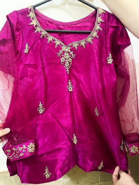 wine colour lehenga 1