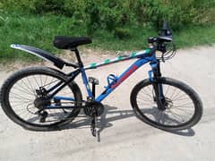 Mountain bicycle with chargeable light  Good Condition, 9.5/10 0