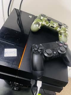 PS4 500GB excellent condition with games 0