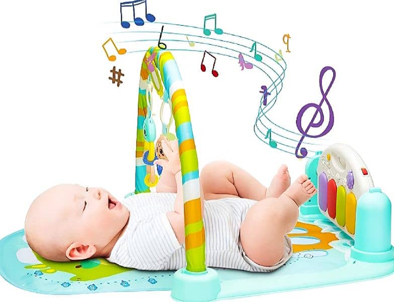 baby pedal piano fitness rack 1