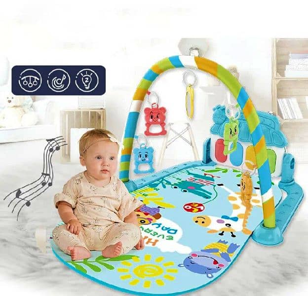 baby pedal piano fitness rack 4