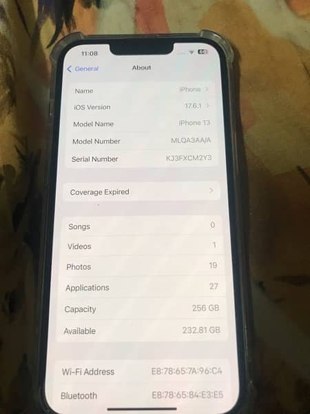 IPhone 13 Pta Approved 256gb 5