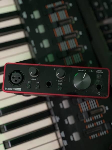 Focusrite Scarlett Solo 2i2 3rd Generation Sound Card For Sale 1