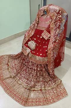 Bridal Dress (Lehnga with Dupatta)