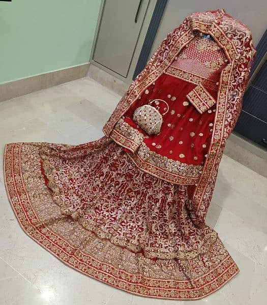 Bridal Dress (Lehnga with Dupatta) 3