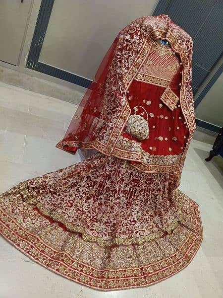 Bridal Dress (Lehnga with Dupatta) 4