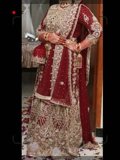 bridle/ wedding dress / barat lehnga