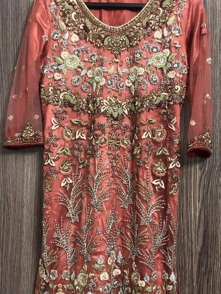 heavy embellished dress for sale 3