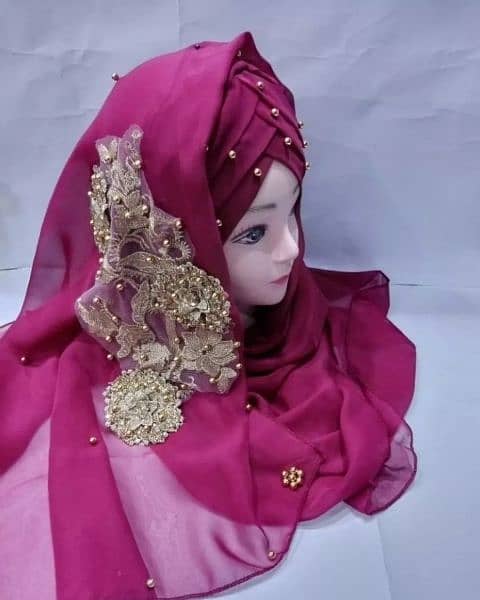 Ready To Wear Fancy Hijab 2