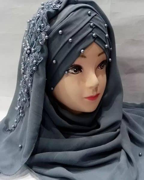 Ready To Wear Fancy Hijab 13