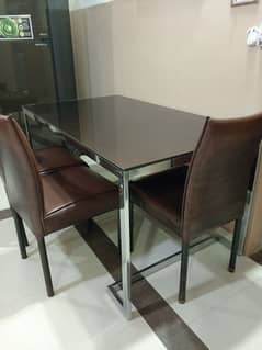 metal table