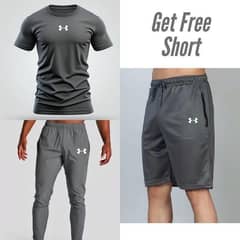 Dri Fit Trouser, Shirt And Shorts, pack of 3