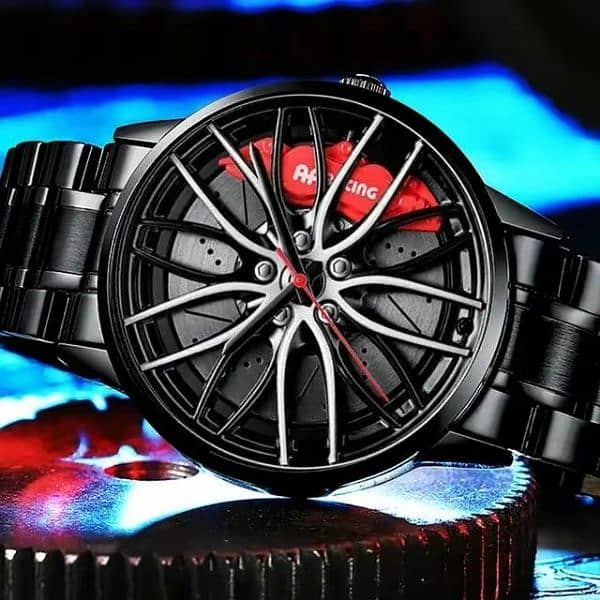 Rim wheel watch for men 7