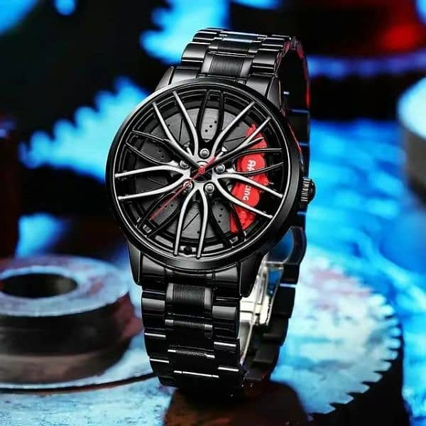 Rim wheel watch for men 8