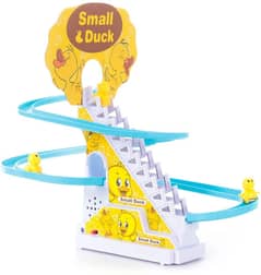 Funny Little Yellow Duck Climbing Stairs Toy for Children