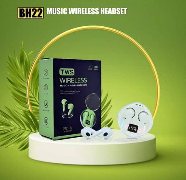 Tws Bh22 Music Wireless  EarBuds Bluetooth For Men And Womem 0