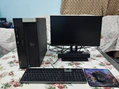 Dell Precision T3610 (Xeon E5 1620v2+16Gb+128SSD+ 500HDD+RX580 8GB)