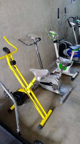 Manual tredmills , exercise Cycle,cardio bike, spin bike, ellipticals 2