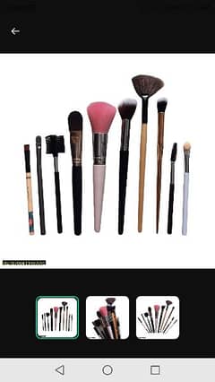 MAKEUP BRUSH Set, Set of 10