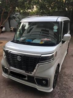 Suzuki Spacia Custom 2021 For Sale full option 0