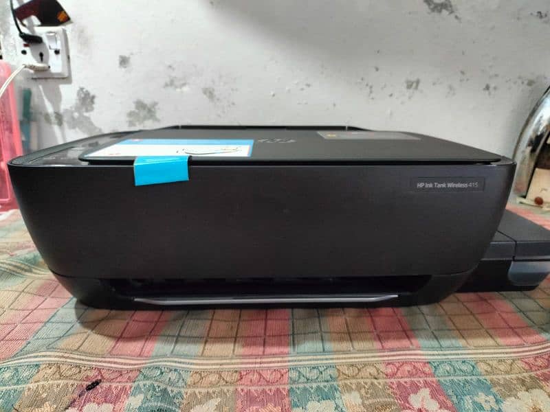 HP ink tank wireless 415 (printer) only ink catrege 1 kharab  ha 4