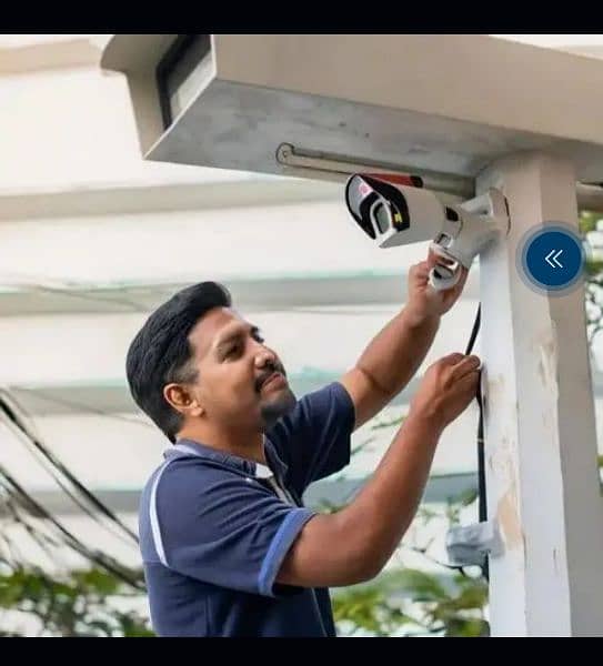 cctv camera installation service available indoor out door rwp & isl 1