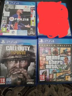 GTA V, Call of Duty, Fifa 21