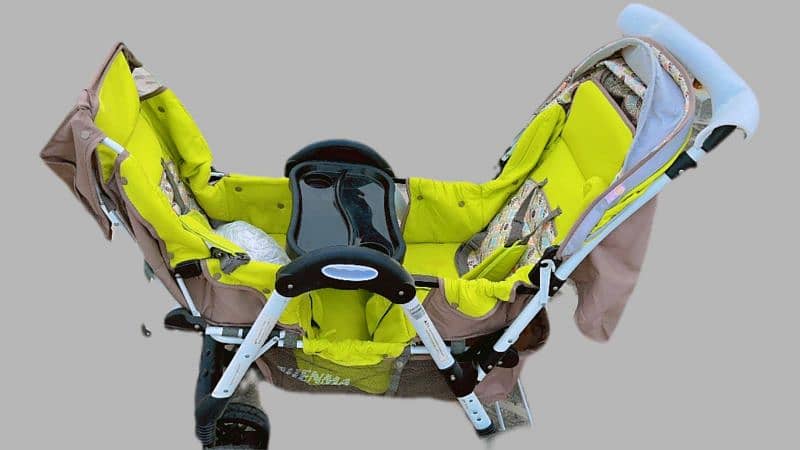 Twin Baby stroller pram 0