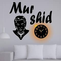 Brand New Clock LaserCut With Back light