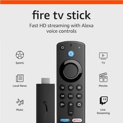 Amazon Fire TV Stick 3rd Gen HD 1080p Alexa Voice Remote