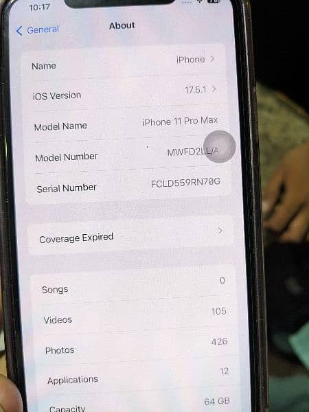 I phone 11 Pro max non PTA 64 jv nhi ha 4