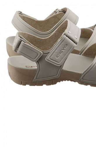 Beige Summer Sandals Ceyo 2