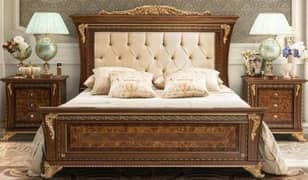 Bed Set / Master Bedroom Set / Site Tables Dresser Set