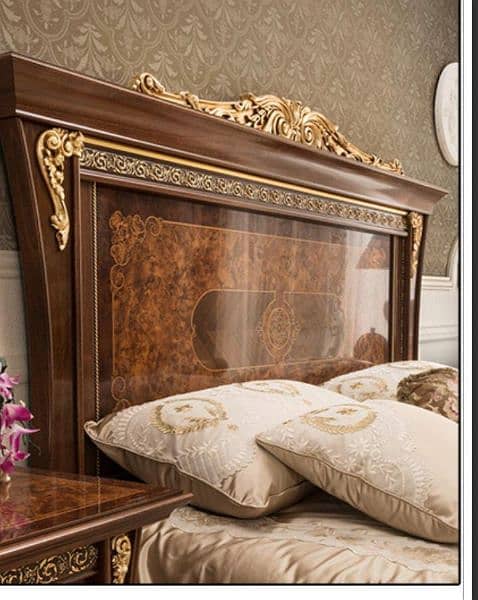 Bed Set / Master Bedroom Set / Site Tables Dresser Set 3