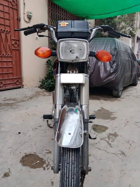 HONDA CG 125 2007 GOLDEN NUMBER 4