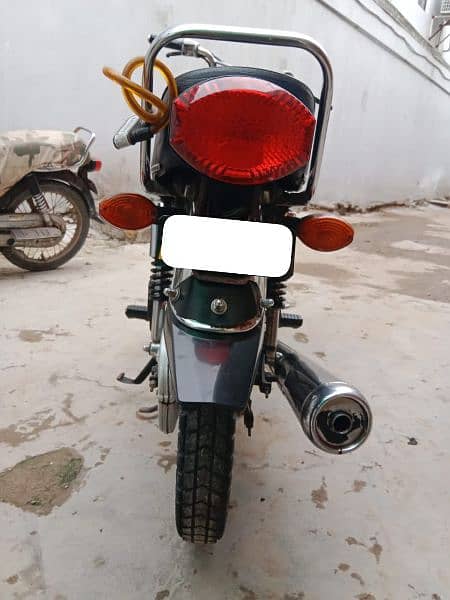 HONDA CG 125 2007 GOLDEN NUMBER 12