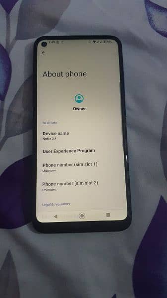 nokia 3.4 set box imei match (xchang possible) 2