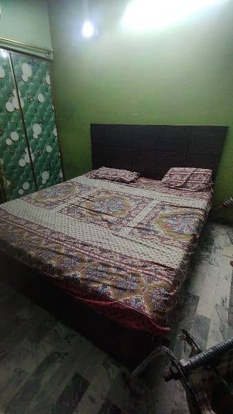 bed set with dressing with two doors cabat 1