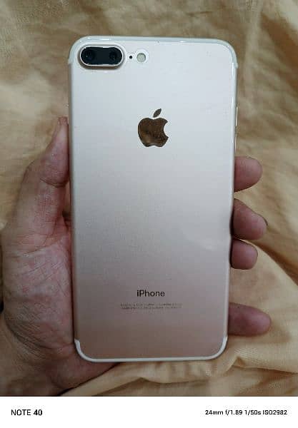 iphone 7 plus 128Gb pta approved 03000242699 0